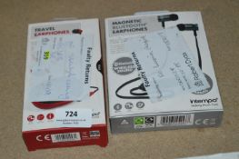 *Magnetic Bluetooth Earphones and Travel Earphones