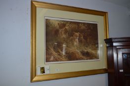Gilt Framed Limited Edition Print - Mother's Pride