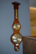 Mahogany Wall Mounted Barometer