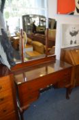 1930's Walnut Dressing Table (Matching Lot 497)