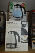 *Three Salter Clarity Glass Kettles