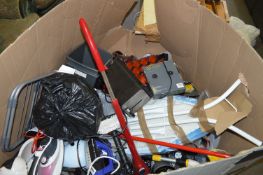 *Pallet Containing Ironing Boards, Steam Irons, Pl