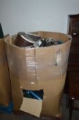 *Large Box Containing Electricals Including Tower Cookers, Kettles, Vacuum Cleaners, Pedal Bins, Mus