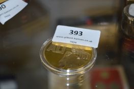 Mohammed Ali Gold Plated Medallion