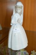Nao Porcelain Figurine - Young Bride