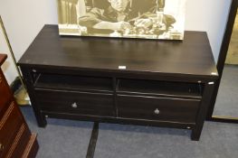 Dark Walnut Effect TV Entertainment Unit
