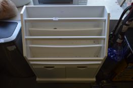 *Parker White Bookcase