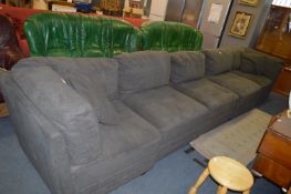 *Six Piece Fabric Sectional Sofa (Grey)