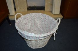 Wicker Linen Basket