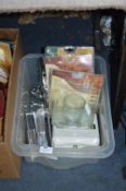 Box of Bathroom Accessories, Toothbrush Holder, To