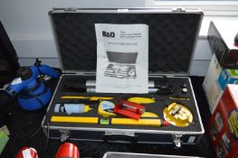 Torq Laser Level Tool Kit with Lockable Case
