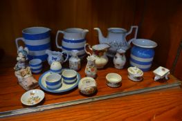 T.G. Green Cornish Ware, Aynsley, Royal Albert, Pe