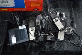 Idect Quad Telephones and a Router