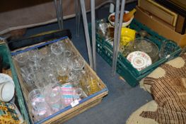 Two Basket of Assorted Drinking Glassware, Fruit B