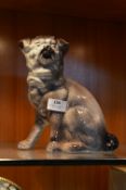 Pottery Pug Figurine