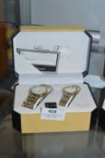 Gino Polli Ladies and Gents Wristwatch Set