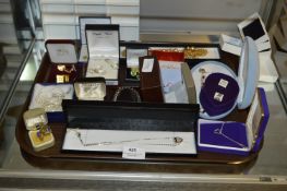 Tray of Assorted Costume Jewellery; Necklaces, Bra