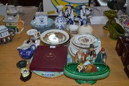 Selection of Pottery; Decorative Plates, Chinese O