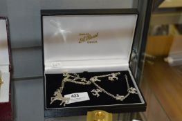 Necklace and Charm Bracelet Set - Horses