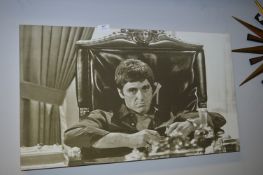 Small Canvas Print - Al Pacino, Scar Face