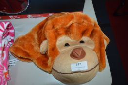 *PLUSH FUR HAT MONKEY