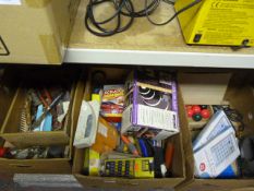 Three Boxes of Tools, Fittings, etc.