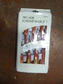 *Seven Piece Screwdriver Set