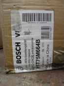 *Bosch V8 Built-in Microwave