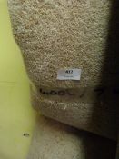 Roll of Beige Carpet