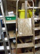 Set of Four Tread Wooden Steps