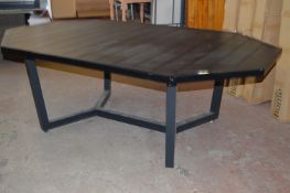 Octagonal Garden Dining Table