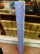 Blue Plastic Roller Blind