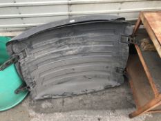 *Pair of Scania 4 Series Mud Guard Tops with Strap