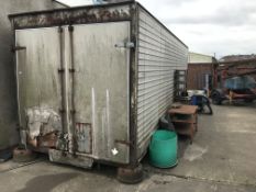 *26ft Aluminium Lorry Back with Day Light Roof