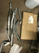 *Volkswagen Golf Radiator and Four VW Exhaust Pipe Components
