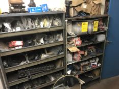 *Two Storage Racks Containing Various Mercedes Commercial Vehicle Spares