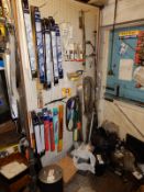 *Content of Pegboard Display Including Windscreen