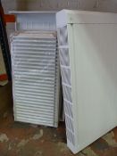 Two Radiators with Covers 132x69x15cm
