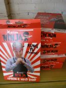 *Six Kitchen Ninja Aprons and Headbands