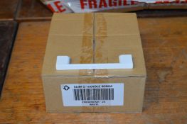 *Box of 25 Slim-D 96mm White Handles