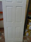 *White Internal Door 198x83.75cm