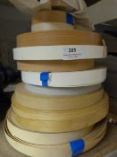 12 Rolls of Various Iron on Edging 20mm Wide