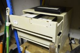 Pair of Plastic Drawers Containing Test Epiroms