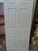 *White Internal Door 198x83.75cm