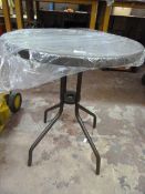 *Small Metal Garden Table