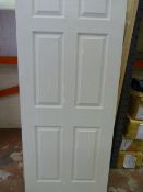 *White Internal Door 198x83.75cm