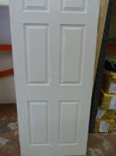 *White Internal Door 198x83.75cm