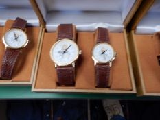 Two Sets of Ladies & Gents Matching Watches In Pre