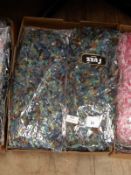 Ten Fuzz Scarves (Various Colours and Shades)