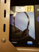 Four Orb Wired Chat Headsets (Compatible with PS4)